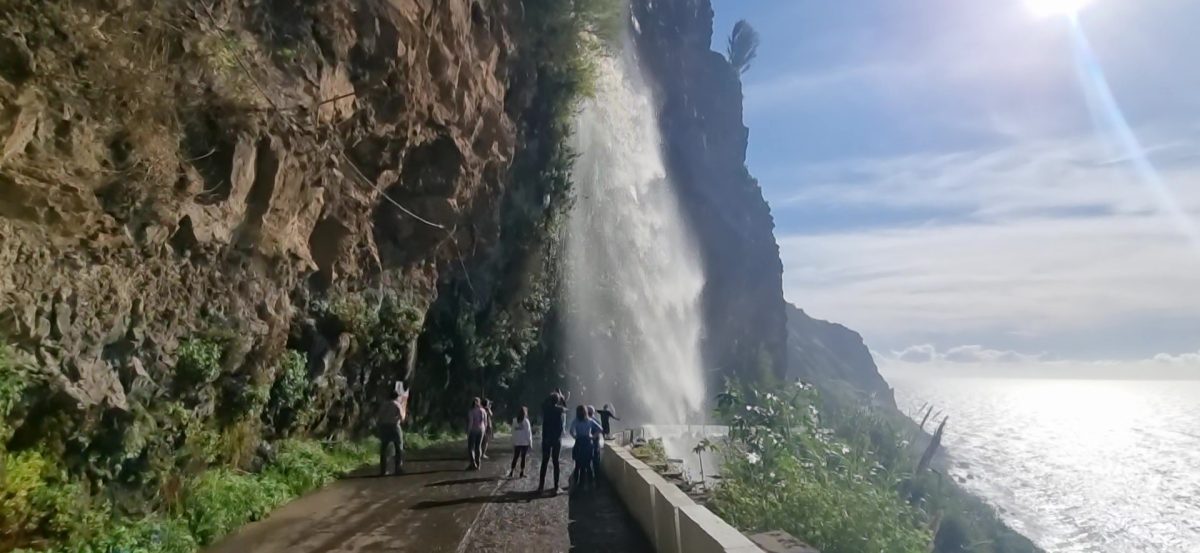Wasserfall Ponta do Sol